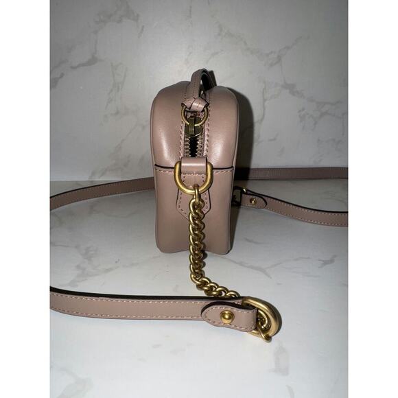 Gucci GG Marmont Mini Camera Bag in Taupe Leather - Excellent Condition - Picture 3 of 7
